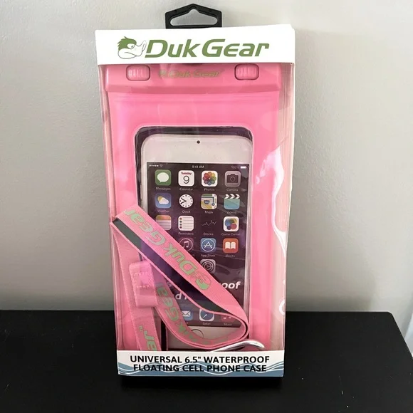 DUK GEAR | Cell Phones & Accessories | Duk Gear Universal 65 Waterproof Floating  Cell Phone Case Pink | Poshmark